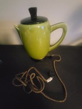Cafetière JEMA  verte électrique vintage 1960