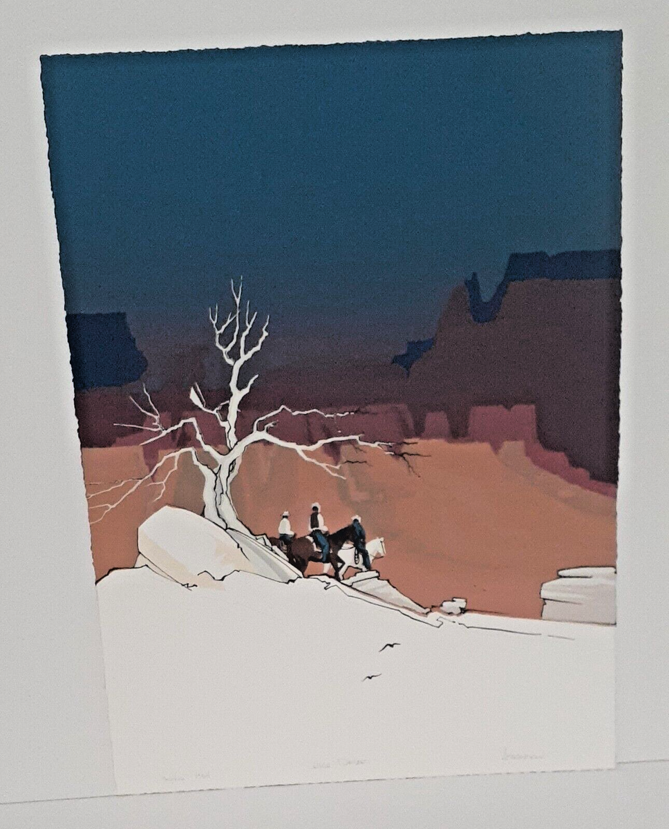 Michael Atkinson Fine art Serigraph 17.5 x 23.5 Number 30/62 1984