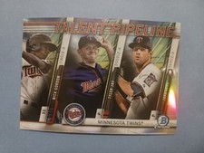 2017 Bowman Chrome Baseball #tp-min Talent Pipeline Gordan/Jay/Reed Twins 