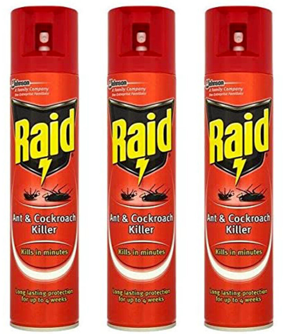 Raid Ant Cockroach Insect Killer Aerosol Spray 300Ml - Image 5