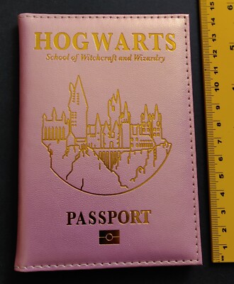 Harry Potter: Ausweismappe ''Hogwarts'' in rosa
