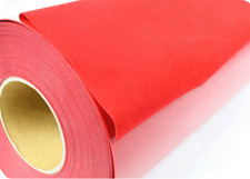 CDF-03 1 Yard 19.29inch Width Flocking Heat Transfer PUI Vinyl Red 1 Roll