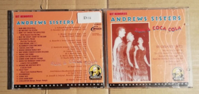ANDREWS SISTERS - RUM & COCA COLA - mit BEI MIR BIST DU SCHÖN - CD (J387)