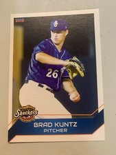 Brad Kuntz Card 2018 Biloxi Shuckers Team Card
