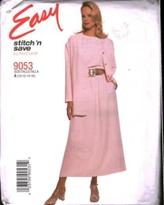 9053 Vintage McCalls SEWING Pattern Misses Jacket Top Pull On Skirt UNCUT Easy