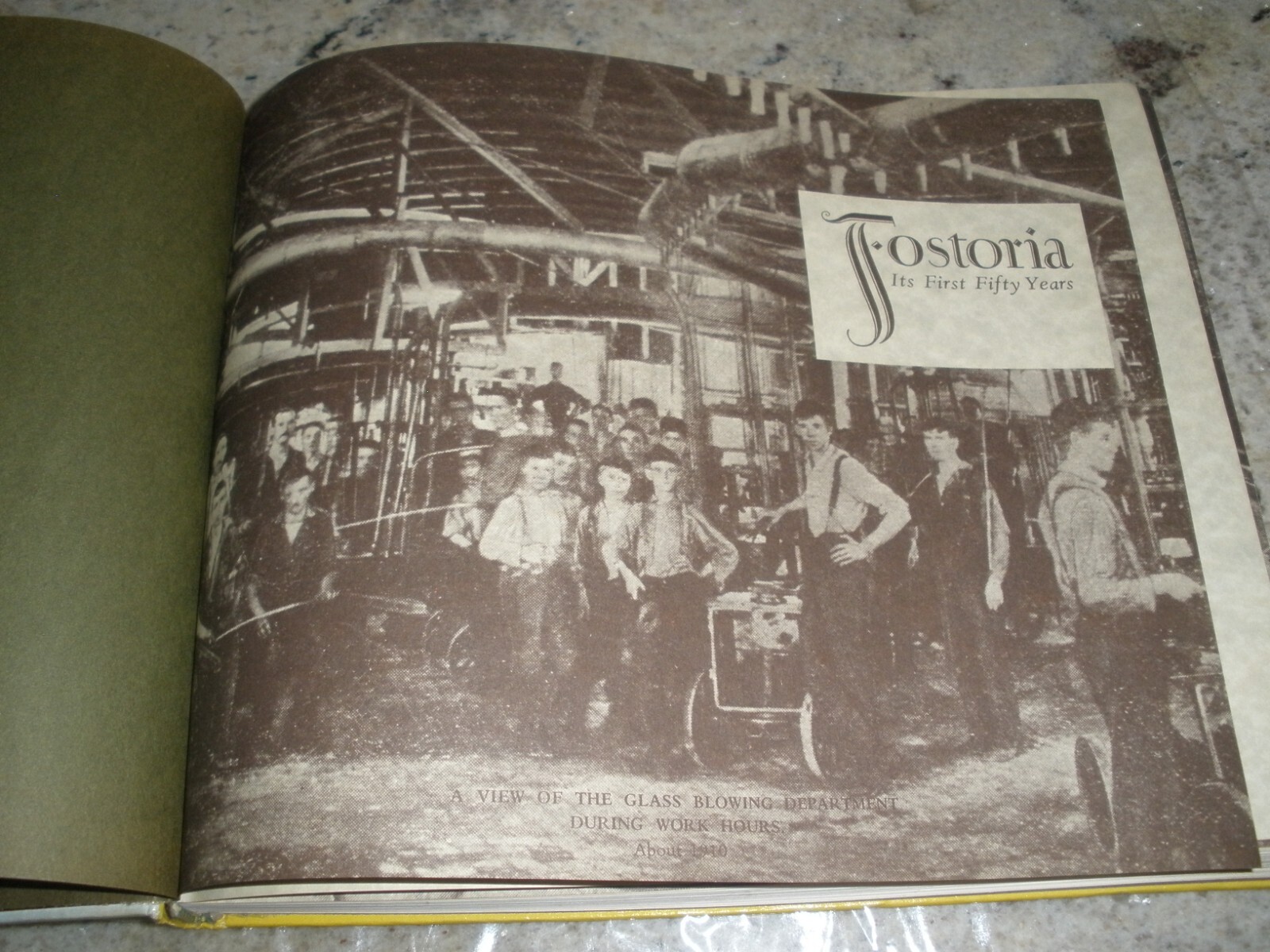 FOSTORIA ITS FIRST FIFTY YEARS HAZEL WEATHERMAN HC DJ 1972 (B68) eBay