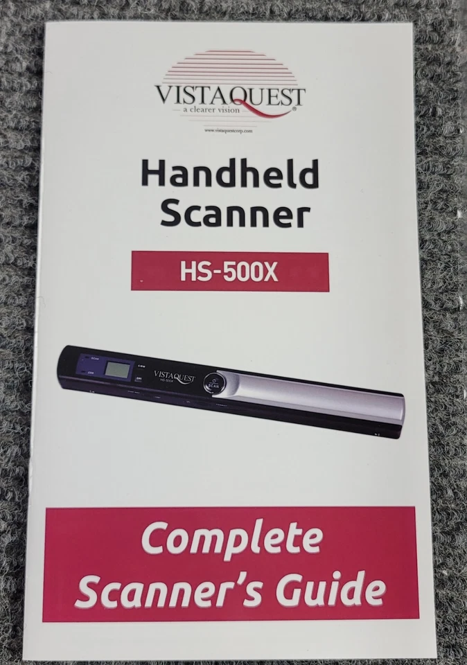 Vista Quest Handheld Scanner HS-500X In Box 4GB Memory Card - Image 4 of 4