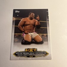 2020 Topps NXT #81 Keith Lee Becomes The No. 1 Contender For The NXT North