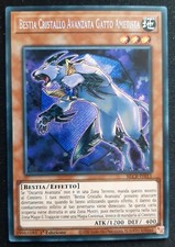 BESTIA CRISTALLO AVANZATA GATTO AMETISTA Segreta in Italiano BLCR-IT011 YUGIOH