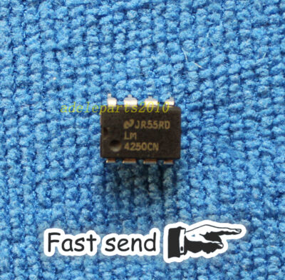 Lot De 5 Circuits Intégrés Amplificateur OP Transconductance LM3080N - Boîtier DIP-8, Marque NSC