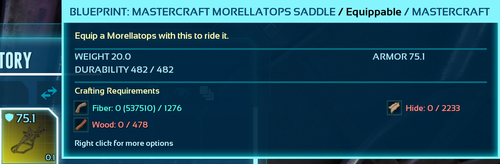 Ark ASA PVE BP Yuty Rex Carch Theri Mantis Saddle Hazard Suit Blueprint Carcharo - Picture 99 of 239