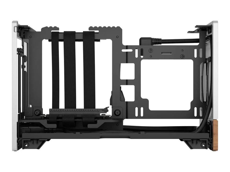 Fractal Design Terra Silver Mini-ITX Small Form Factor PC Case with PCIe 4.0 Ris - Image 3 of 4