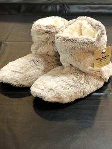 sherpa slipper booties