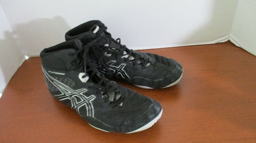 Silver SNAPDOWN WRESTLING SHOES~J502Y 