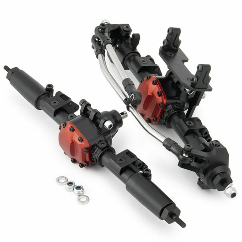 Alloy Front Axle & Rear Axle For AXIAL SCX10 II AX90046 90047 1/10 RC Crawler - Picture 5 of 24
