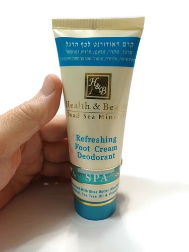 ?H&B 'Refreshing Foot Cream Deodorant' Dead Sea Minerals with Menthol 100ml