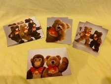 7 Vintage New Steiff Molly Teddy Bear Postcard Monkey Blank 4 different designs