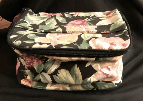 ISOTONER COSMETIC TRAVEL MAKEUP/TOILETRIES BAG ~ SOFT CASE w/HANDLE