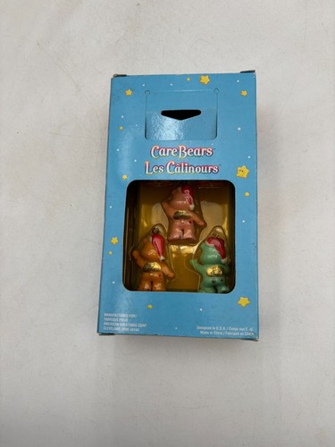 Vintage Care Bears Figures Christmas Ornaments Collector Figurine Set - Picture 4 of 6