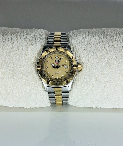 Women's Tag Heuer Two Tone Professional 2000 Wristwatch 964.015 - Picture 3 of 7