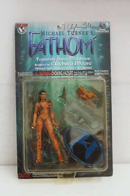 Michael Turner's Fathom Featuring Aspen Matthews - BESCHÄDIGT - Autogramm Si...