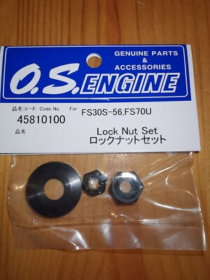 OS Motor Prop Kontermutter Set FS-26S FS-30 FS-40 FS-48 FS-52 FS-56a FS-70U 45810100