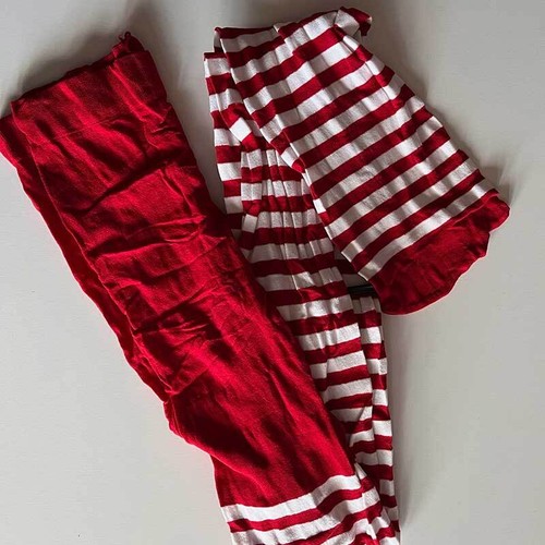 Geringelte Strumpfhosen Gr. S - XXXXL in 8 Ausführungen - auch NEONFARBEN! - Bild 3 von 15