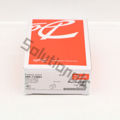 Pressostato KP36 Codice 060-110891 1X New In Box DANFOSS KP36 060 - 12