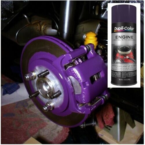 Plum Purple Coating Caliper Brake Rotor Drum Engine Blocks High