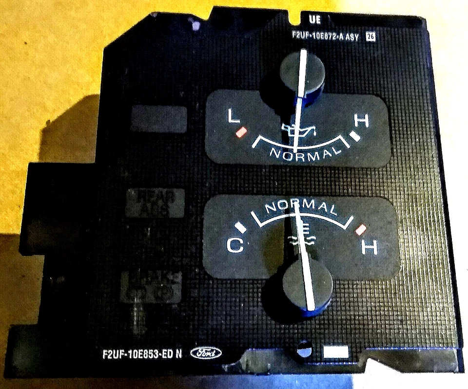 Medidores de presión de aceite PSI y temperatura del agua 89-94 Ford Bronco II Explorer Ranger Foto 3 de 4