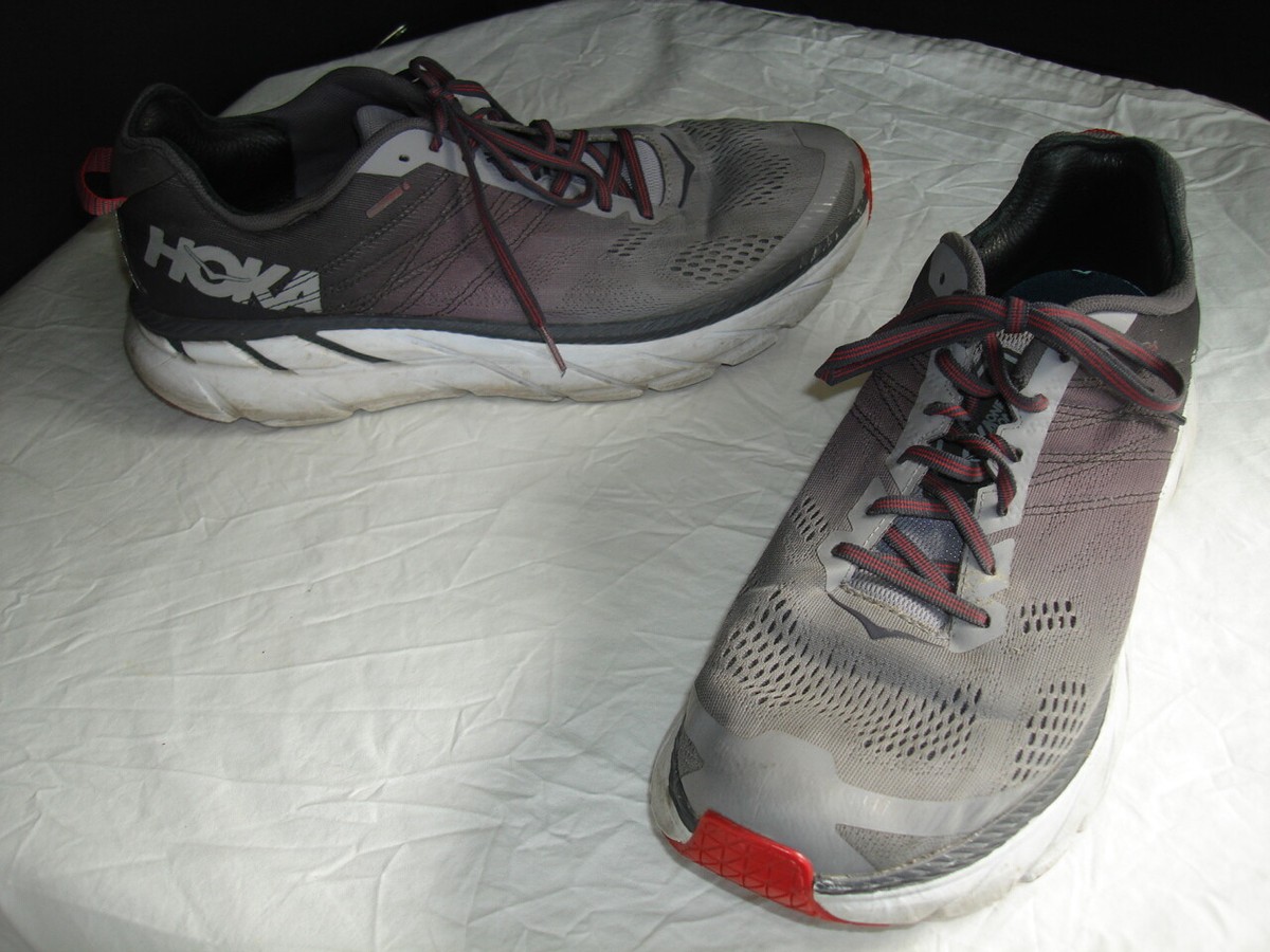HOKA Clifton 6 Road Running Sneakers Shoes Men\'s Size 13 2E Grey Men main image 2