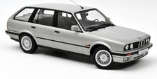 Norev 1991 BMW 325i E30 Touring Silver in 1/18