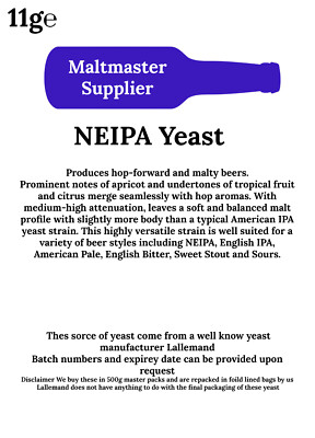 Maltmaster NEIPA Hefe 11g 