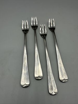 Oneida Northland Beefeater Cocktail Appetizer Fork Stainless Japan Set/4