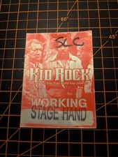 2004/2005 Kid Rock Rock N' Roll Pain Train Working Cloth Backstage Pass