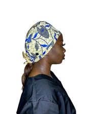 Chi Flower Colourful Women's Men's Surgical Scrub Cap/Hat