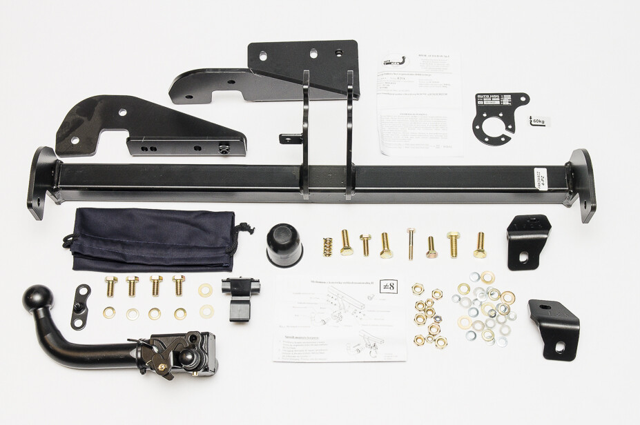 Tow Bar for Peugeot 307 SW Estate 03.2002-06.2005 + 13-pin wiring kit