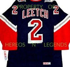 NOS-MEN-NWT-XXL VINTAGE BRIAN LEETCH NY RANGERS LIBERTY CCM NHL LICENSED JERSEY