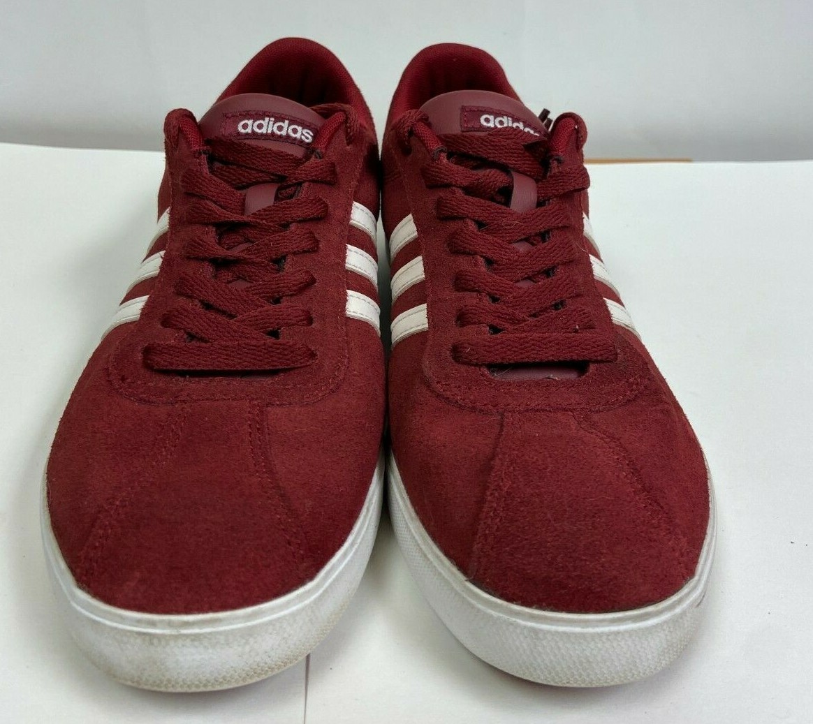 adidas courtset burgundy