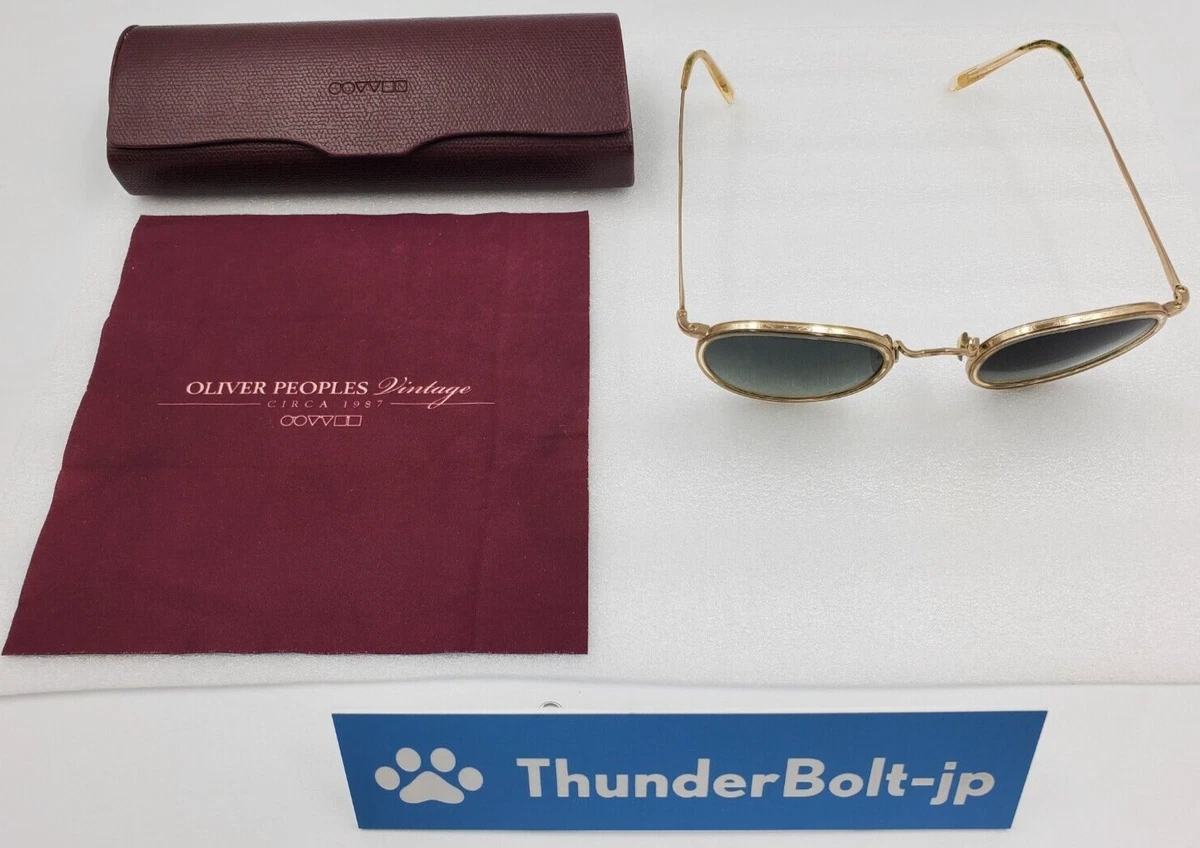 Oliver Peoples Vintage Sunglasses MP-2 SUN OV1104s-514552 GOLD | eBay