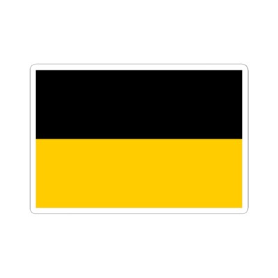 Flag of the Habsburg Monarchy (Austria) STICKER Vinyl Kiss-Cut Decal