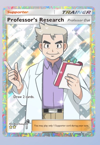 [EN] Pokemon TCG Pocket Professor’s Research Oak (Deluxe EX)