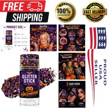 Portable Halloween Glitter Stick - Easy Application for Exceptional Makeup