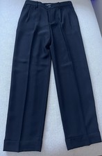 Women  s Lauren Ralph Lauren Black Elegant Dress Pants Petite 4 New FreeShipping