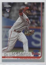 2019 Topps Chrome Refractor Enyel de los Santos #105 0a3