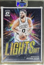 2024-25 Panini Donruss Optic Jayson Tatum Lights Out Gold International /10 🟡✨️