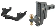 CURT Trailer Hitch Class 5 Towing Cargo Kit Rebellion XD Ball Mount, 15803-45955