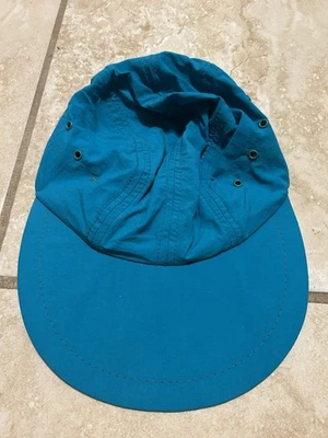 Vtg 80s LL Bean Longbill Fishing 4 Panel Hat USA Large Quaker Rare HTF Cap - Image 1 of 4