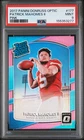 2017 Panini Donruss Optic Patrick Mahomes II #177 Pink RC Rated Rookie PSA 9
