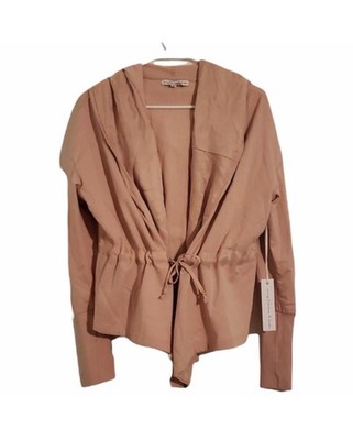 Young Fabulous & Broke Lightweight Hooded Jacket Blush Size Women s Small NWT
